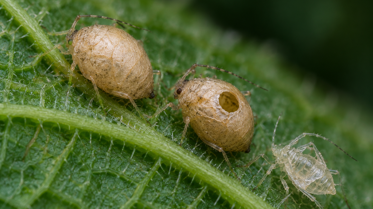 Photorealistic illustration for That Aphid Has a Tenant.