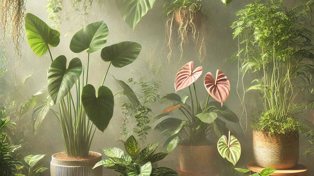 Dry Feet, Humid Air – Why Aroids Thrive with Drier Roots and Higher Humidity