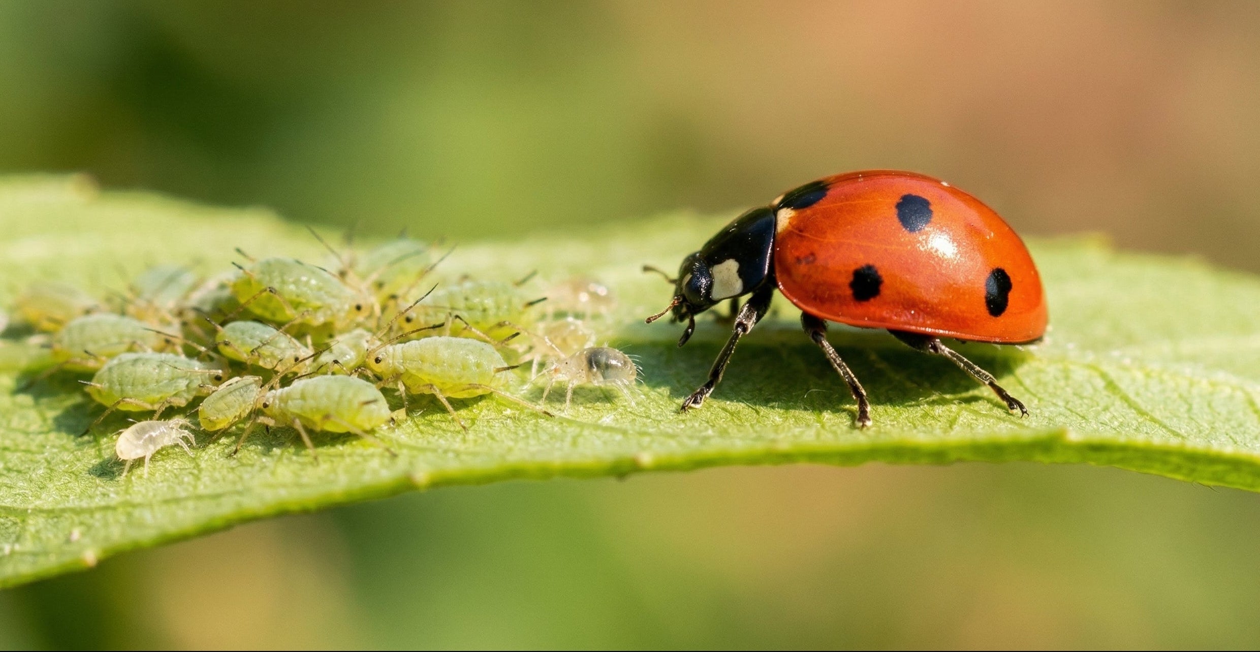 One Eats Aphids. One Eats Mites. Carry On.