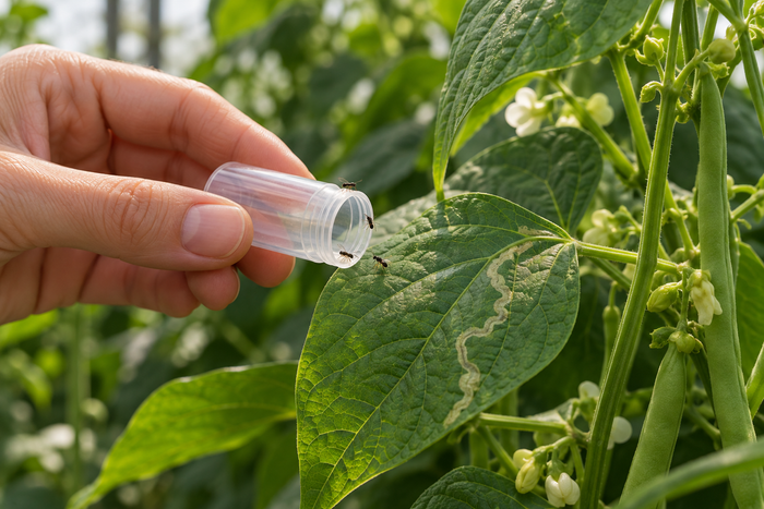 Put Diglyphus on the Right Leaf