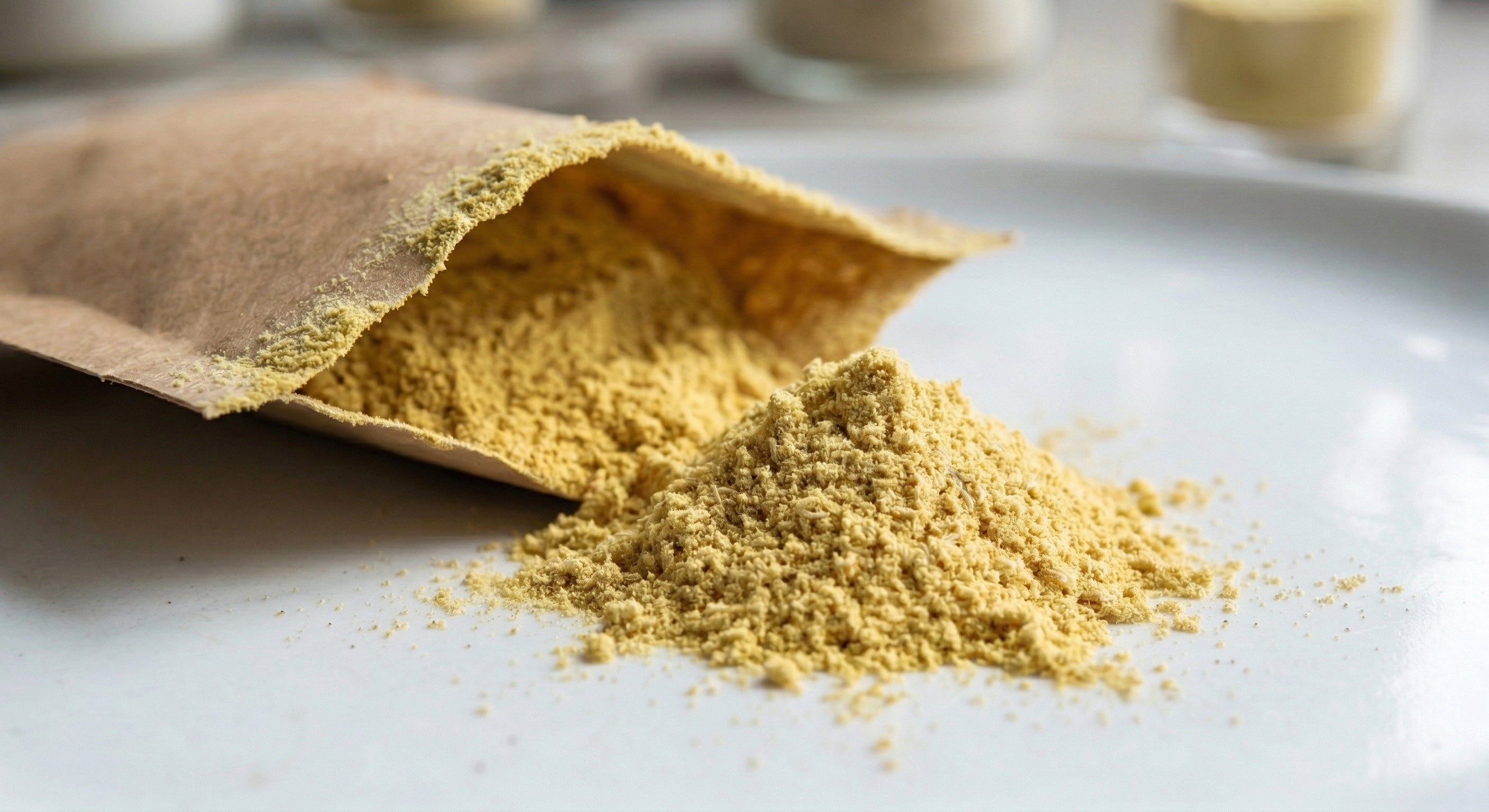 Nematode powder packet — what nematodes look like when they arrive