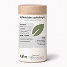 Kraft tube of FGMN Aphidoletes aphidimyza predatory midges, labelled for aphid colonies.