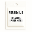 White predatory mite prevention sachet filled with Persimilis mites. These mites treat spider mites in humid conditions. 
